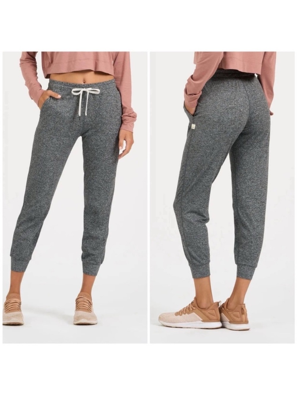 Vuori performance jogger heathered grey extra small